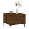 vidaXL Coffee Table Brown Oak Engineered Wood Compact Coffee Table