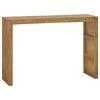 vidaXL Console Table Teak Solid teak wood 43.3 x 13.8 x 29.5 in