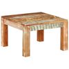vidaXL Coffee Table Multicolor Solid reclaimed wood Small Durable