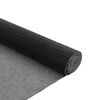 vidaXL Rug Black Bamboo, Polypropylene 31.5 x 196.9 in Non-slip Rug
