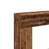 vidaXL Fireplace Surround Old Wood 31.9x7.1x32.3" Engineered Wood