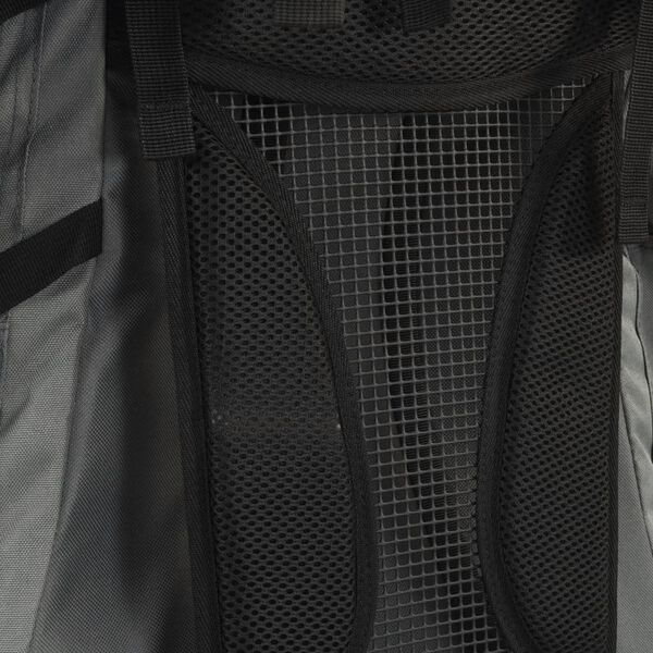 vidaXL Hiking Backpack Gray 21.1 galOxford Fabric
