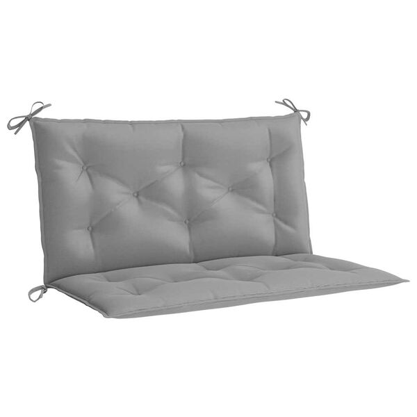 vidaXL Garden Bench Cushion Set of 2 Grey