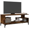 vidaXL TV Cabinet Smoked oak Engineered wood 40.2 in TV Cabinet