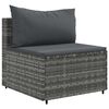 vidaXL Patio Lounge Set Gray