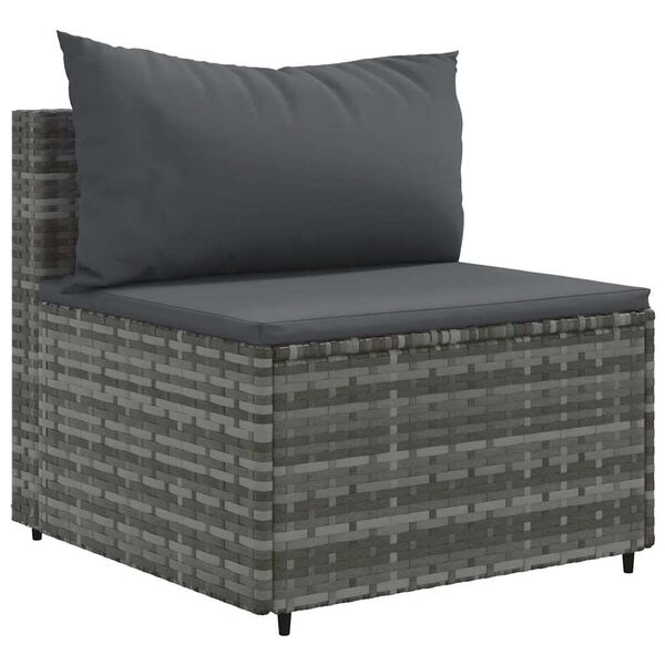 vidaXL Patio Lounge Set Gray