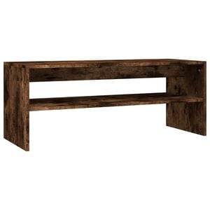 vidaXL Coffee Table Smoked oak Engineered wood Medium Coffee Table