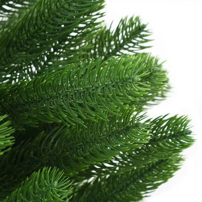 vidaXL Faux Christmas Tree Lifelike Needles 59.1" Green