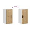 vidaXL Kitchen Wall Cabinet Artisan oak Engineered wood