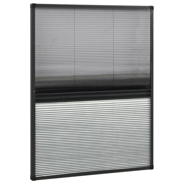 vidaXL Window Screen Anthracite, Black, White