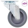 vidaXL 24 pcs Swivel Casters 2.95 " (6x143420)