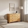 vidaXL Chest of Drawer Natural Oak