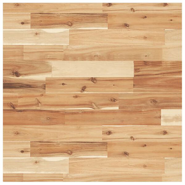 vidaXL Table Top Natural Solid Acacia wood 23.6 x 23.6 in Durable