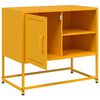 vidaXL TV Cabinet Mustard yellow Steel TV Cabinet Rectangular