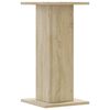 vidaXL Plant Stand Sonoma Oak Engineered Wood Medium Decorative Inlays