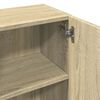 vidaXL Bathroom Cabinet Sonoma oak Engineered wood Medium