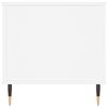 vidaXL Coffee Table White Engineered Wood 35.4 in x 17.5 in x 17.7 in