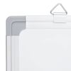 vidaXL Magnetic Whiteboard Foldable 47.2x39.4x0.7" Aluminium