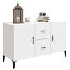 vidaXL Sideboard White Engineered wood Medium Sideboard Rectangular