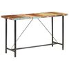 vidaXL Bar Set Brown Reclaimed wood Large Industrial Bar Set