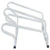 vidaXL Bicycle Stand for 4 Bikes Floor Freestanding Galvanized Steel