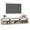 vidaXL TV Cabinet Concrete grey Engineered wood Large TV Cabinet