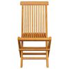 vidaXL Garden Chair Set of 8 Natural Teak, Grey
