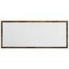 vidaXL Bathroom Mirror Smoked oak Engineered wood, glass 39.4 in x 14.6 in
