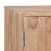 vidaXL Side Cabinet 43.3"x11.8"x29.5" Solid Teak
