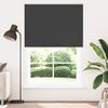 vidaXL Roller Blind Black Polyester 61x82 in Height-Adjustable