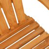 vidaXL Garden Adirondack Chair Teak Solid teak wood Medium Durable