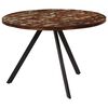 vidaXL Wooden Dining Table Multicolor