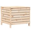 vidaXL Garden Footrest Natural Pine Solid Pine Wood Standard Modular