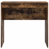 vidaXL Desk Smoked Oak 31.50 x 15.75 x 29.92 in