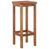 vidaXL Bar Stool Set of 4 Natural wood