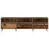 vidaXL TV Cabinet Old wood 59.06 x 11.81 x 17.52 in Engineered wood