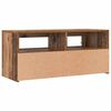 vidaXL TV Cabinet Old wood Engineered wood Medium TV Cabinet