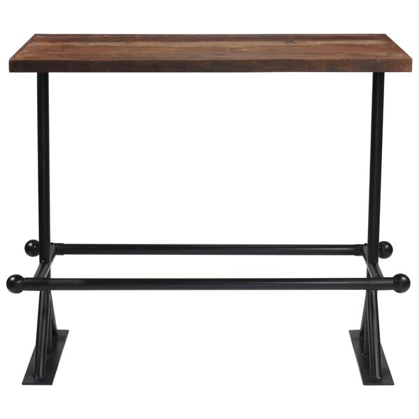 vidaXL Bar Set Variety Solid reclaimed wood with powder-coated steel
