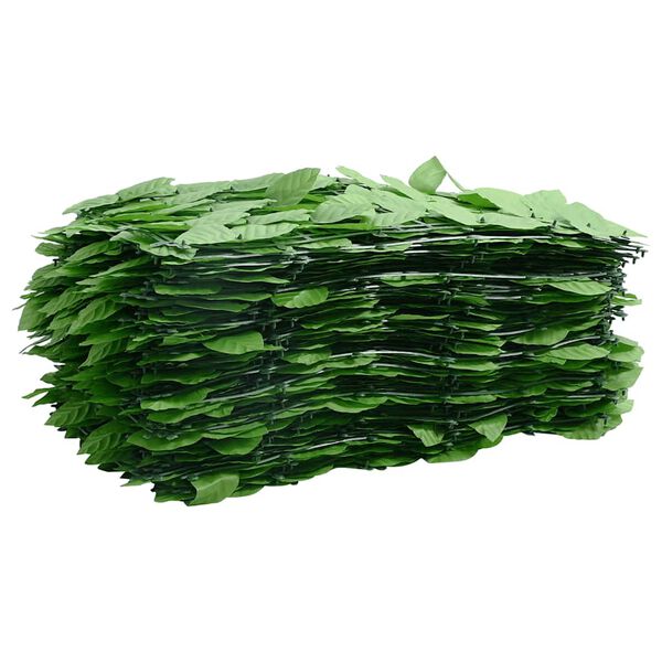 vidaXL Balcony Screen Green Polyethylene, fabric 118.1 x 59.1 in