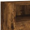 vidaXL TV Wall Cabinet Smoked oak Engineered wood Medium TV Wall Cabinet