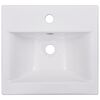 vidaXL Sink Cabinet With Basin White Engineered Wood Sink Cabinet