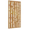 vidaXL Garden Wall Decoration Rusty Corten steel 41.3 in x 21.7 in
