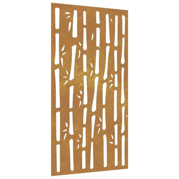 vidaXL Garden Wall Decoration Rusty Corten steel 41.3 in x 21.7 in