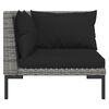 vidaXL Garden Lounge Set Dark grey
