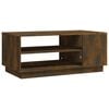 vidaXL Coffee Table Smoked Oak Engineered wood Medium Coffee Table