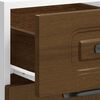 vidaXL Kitchen Base Cabinet Brown oak Engineered wood Compact