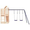 vidaXL Outdoor Playset Pine Solid Pine Wood Large Durable