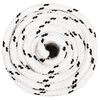 vidaXL Work Rope White 0.71 " 164.0 ' Polyester