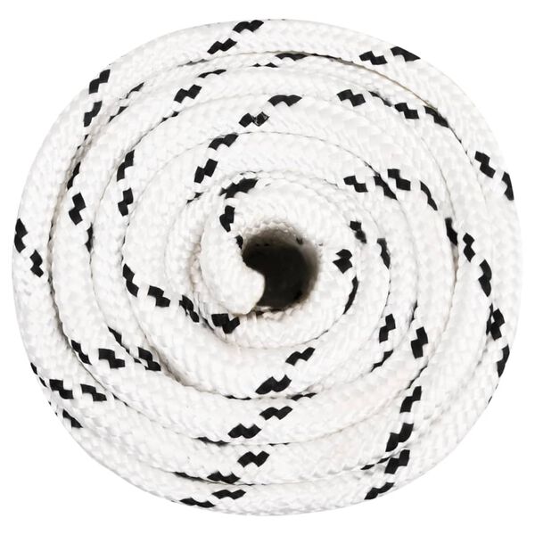 vidaXL Work Rope White 0.71 " 164.0 ' Polyester