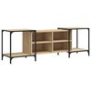 vidaXL TV Cabinet Sonoma Oak Engineered wood, Metal